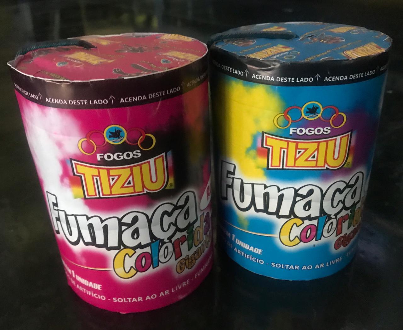 Fumaça Colorida Grande
