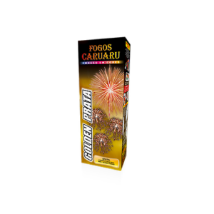 Fogu. 1,5" Golden Prata - 3B Folha Seca + B. Chorrão