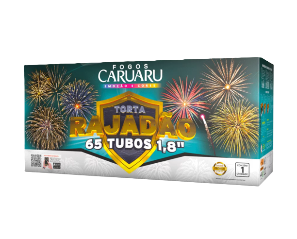 Torta Rajadão 65 tubos