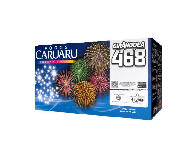 Girândola 468 Festa Premium - Fogos Caruaru
