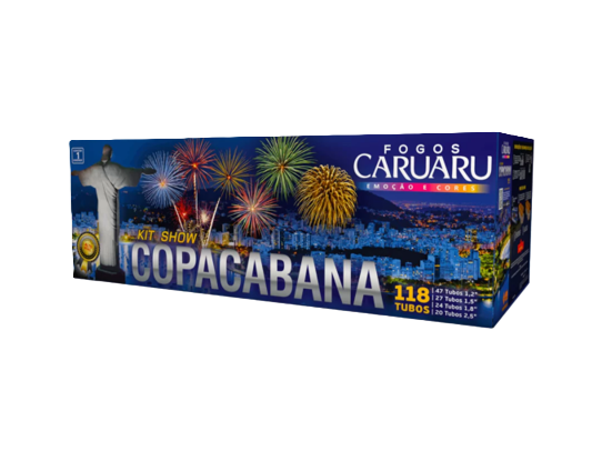 Torta Copacabana 118 tubos