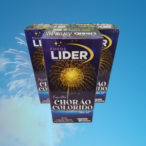 FOGUETÃO CHORÃO COLORIDO - FOGOS LÍDER