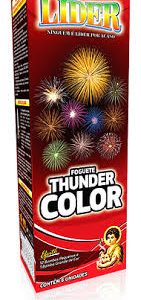 Foguete Thunder Color - Fogos Lider